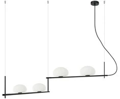 Italux Pakabinamas šviestuvas Kernio PND-357784-BK+W