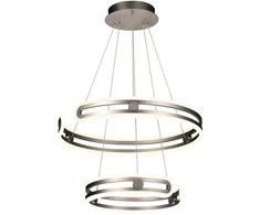 Lubinis šviestuvas 120W LED pakabinamas šviestuvas KIARA, rudos/kavos sp., 3000K, dimeriuojamas