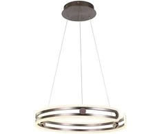 Lubinis šviestuvas 80W LED pakabinamas šviestuvas KIARA, rudos/kavos sp., 3000K, dimeriuojamas
