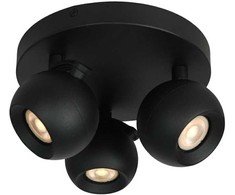 Italux Lubinis šviestuvas Lafin SPL-45379-3R-BK