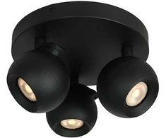 Italux Lubinis šviestuvas Lafin SPL-45379-3R-BK
