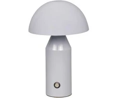Lubinis šviestuvas 2W LED įkraunamas stalo šviestuvas DORBIA, pilkas, 3000/6500K, dimeriuojamas