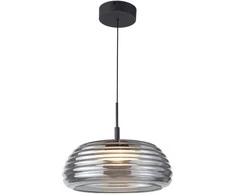 Lubinis šviestuvas 20W LED pakabinamas šviestuvas LOCULI, juodos/dūmų sp., 3000K, dimeriuojamas