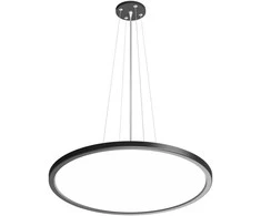 Lubinis šviestuvas 32W LED pakabinamas šviestuvas MANITO, juodos/baltos sp., 2800/4000/6000K, IP40