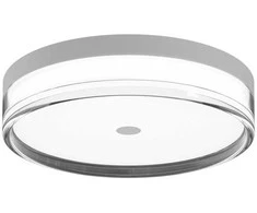 24W LED lubinis šviestuvas MOLINO, matinės baltos sp., 2800/4000/6000K, IP40