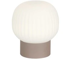 Lubinis šviestuvas 6W LED stalo šviestuvas MONTES, rudos/baltos sp., 3000/4000/6000K