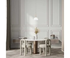 Lubinis šviestuvas 5W LED pakabinamas šviestuvas MONTIELA, aukso sp., 3000K