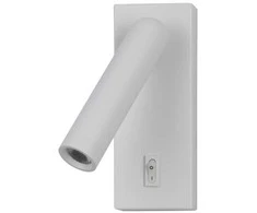 Lubinis šviestuvas 2,5W LED sieninis šviestuvas NOVA, baltas, 3000K