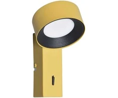 Lubinis šviestuvas 1,8W LED sieninis šviestuvas OTAL, geltonos sp., 4000K