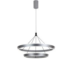 Lubinis šviestuvas 60W LED pakabinamas šviestuvas OTTANA, pilkas, 3000/4000/6000K