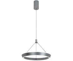 Lubinis šviestuvas 24W LED pakabinamas šviestuvas OTTANA, pilkas, 3000/4000/6000K