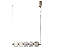 Lubinis šviestuvas 20W LED pakabinamas šviestuvas PEDRO, aukso sp., 3000K