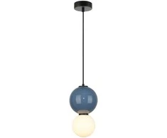 Lubinis šviestuvas 5W LED pakabinamas šviestuvas PIEVE, mėlynos/matinės baltos sp., 3000K