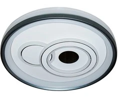 38W LED lubinis šviestuvas PORTA, baltos/pilkos sp., 3000/6500K, dimeriuojamas