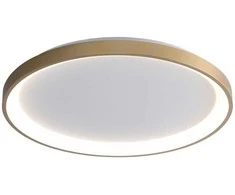 40W LED lubinis šviestuvas RADEN, aukso/baltos sp., 3000/4000/6000K