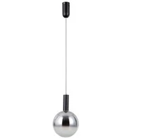 Lubinis šviestuvas 5W LED pakabinamas šviestuvas STRELA, juodos/pilkos sp., 3000K