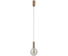 Lubinis šviestuvas 5W LED pakabinamas šviestuvas STRELA, aukso/gintaro sp., 3000K