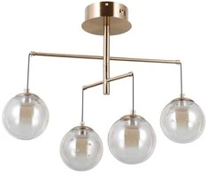 Lubinis šviestuvas 20W LED pakabinamas šviestuvas VELADA, aukso/gintaro sp., 3000K