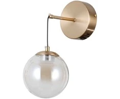 Lubinis šviestuvas 5W LED sieninis šviestuvas VELADA, aukso/gintaro sp., 3000K