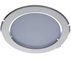 12W LED įleidžiamas šviestuvas LUXRAM, chromo sp., 4000K