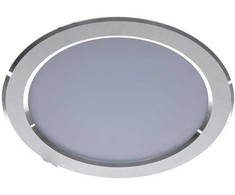 16W LED įleidžiamas šviestuvas LUXRAM, chromo sp., 4000K