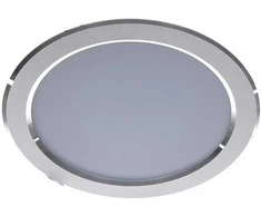 16W LED įleidžiamas šviestuvas LUXRAM, chromo sp., 4000K