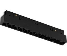 Lubinis šviestuvas 12W LED šviestuvas MERSA į magnetinę sistemą MAGNETIC, juodas, 3000K