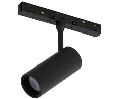 Lubinis šviestuvas 12W LED akcentinis šviestuvas RENO į magnetinę sistemą MAGNETIC, juodas, 4000K