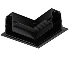 L tipo įleidžiamo magnetinio bėgelio sujungimas MAGNETIC, juodas