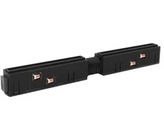 Magnetinės sistemos ITALUX MAGNETIC bėgelio elektrinis sujungimas, juodas