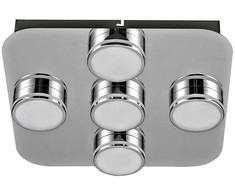 5W LED lubinis šviestuvas MARCEL, matinės chromo sp., 3000K