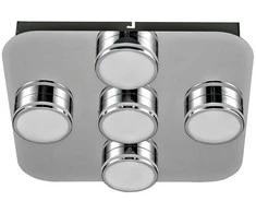 5W LED lubinis šviestuvas MARCEL, matinės chromo sp., 3000K