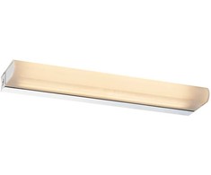 Lubinis šviestuvas 12W LED sieninis veidrodžio šviestuvas MELOMI, chromo sp., 3000K, IP44