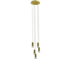 Lubinis šviestuvas 5W LED pakabinamas šviestuvas MENTIN, žalvario sp., 3000K