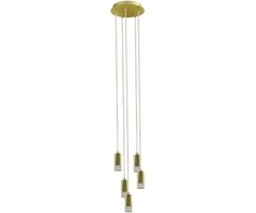 Lubinis šviestuvas 5W LED pakabinamas šviestuvas MENTIN, žalvario sp., 3000K