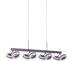 Lubinis šviestuvas 38,4W LED pakabinamas šviestuvas METIS, bronzos sp., 3000K