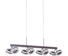 Lubinis šviestuvas 38,4W LED pakabinamas šviestuvas METIS, bronzos sp., 3000K