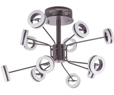 Lubinis šviestuvas 57,6W LED pakabinamas šviestuvas METIS, bronzos sp., 3000K