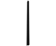36W LED sieninis fasado šviestuvas MUTTI 4K, juodas, 4000K