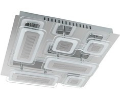 Lubinis šviestuvas Lubų žibintas Italux Metalinės lubų lempos Italux LED Presta C29556-9A