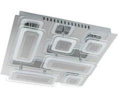 Lubinis šviestuvas Lubų žibintas Italux Metalinės lubų lempos Italux LED Presta C29556-9A
