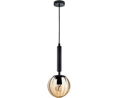 Italux Pakabinamas šviestuvas Ravena PND-2324-1 BK+AMB