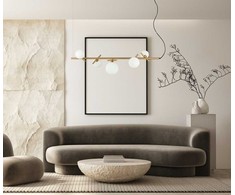 Italux Pakabinamas šviestuvas Reverso PND-5622-5-BRO-W