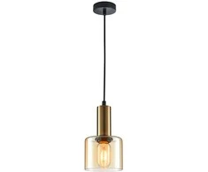 Italux Pakabinamas šviestuvas Santia PND-65342-1-BRO+AMB