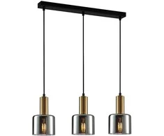 Italux Pakabinamas šviestuvas Santia PND-65342-3-BRO+SG