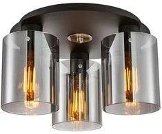 Italux Lubinis šviestuvas Sardo SPL-5581-3SC-BK-SG