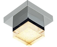 4,2W LED lubinis šviestuvas SETH, chromo sp./skaidrus, 3000K