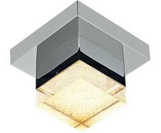 4,2W LED lubinis šviestuvas SETH, chromo sp./skaidrus, 3000K