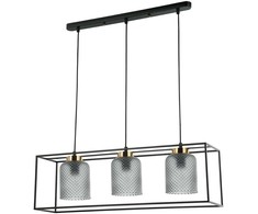 Italux Pakabinamas šviestuvas Sinella PND-23231-3-BK+SG