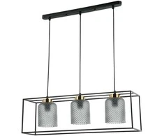 Italux Pakabinamas šviestuvas Sinella PND-23231-3-BK+SG